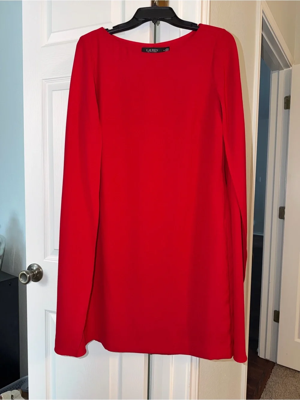 Lauren Ralph Lauren Cape Dress - Picture 1 of 5